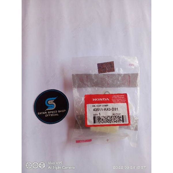 Tabung Minyak Rem Belakang Sonic 125,Cs1,Sonic 150,Supra 125