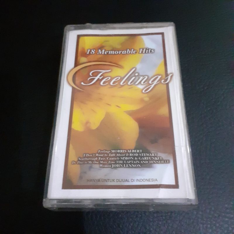 Kaset 18 MEMORIES - Feelings - Rod Stewart John Lennon Anne Murray Lobo Dan Hill