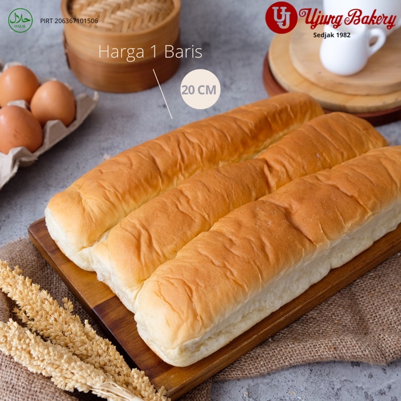 Roti John 20 Cm | tanpa pengwet | bahan berkualitas