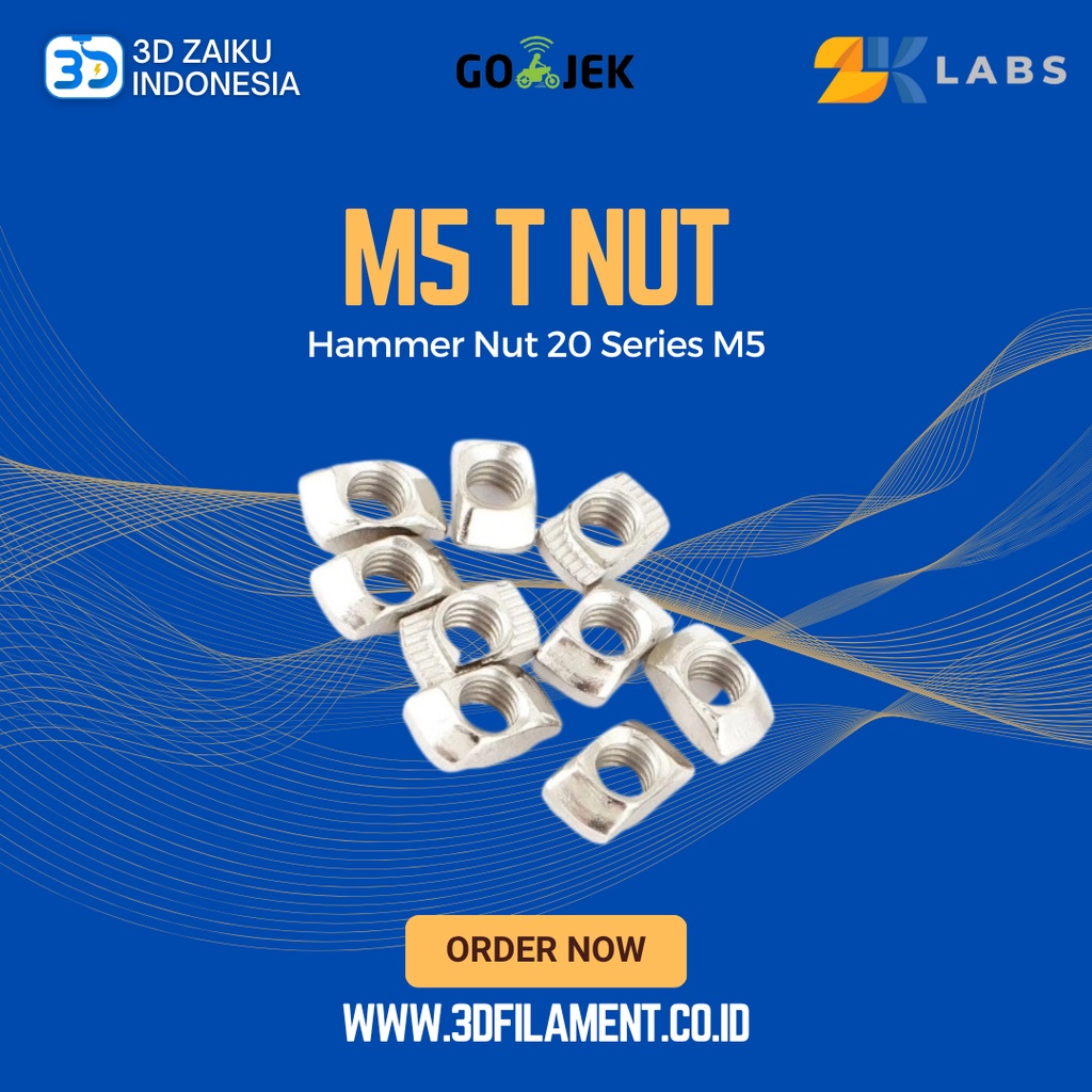 Reprap T Nut Tee Nut T Hammer Nut 20 Series M5