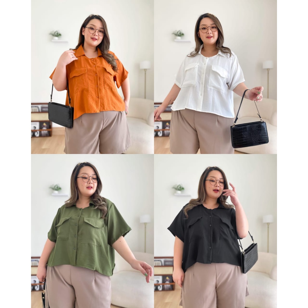 BLOUSE JUMBO LD144 BLOUSE BIGSIZE LD144 BIGSIZE BLOUSE LD144