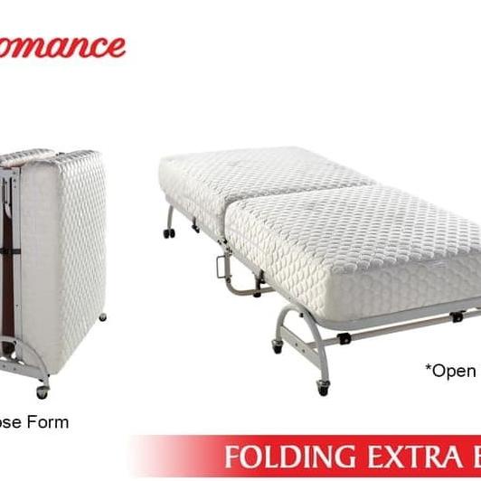 FOLDING BED ROMANCE EXTRA BED ROMANCE KASUR LIPAT SPRING BED ROMANCE always ready