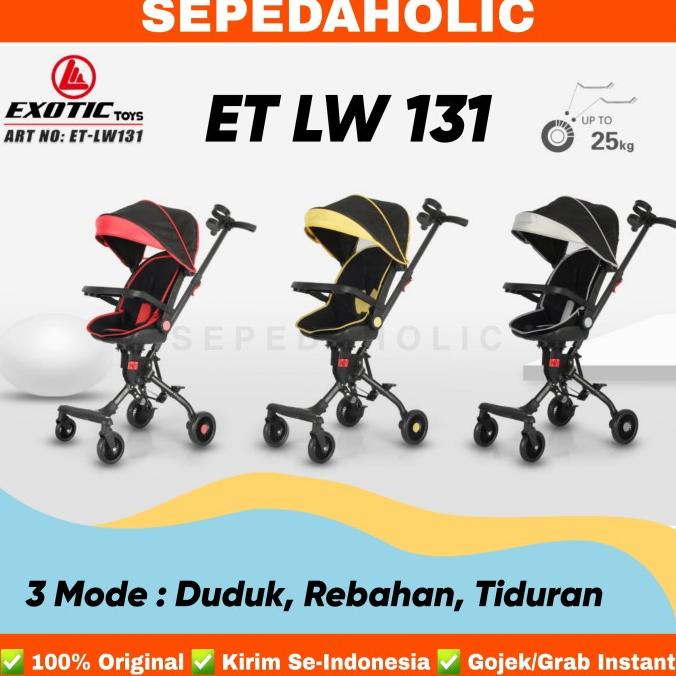 Baby Magic Stroller EXOTIC ET LW 131 Kursi Putar Kereta Dorong Bayi