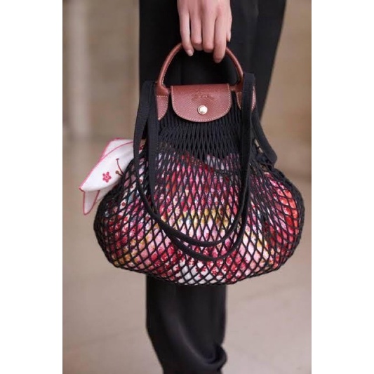 LC LE PLIAGE FILET Top handle bag - Black