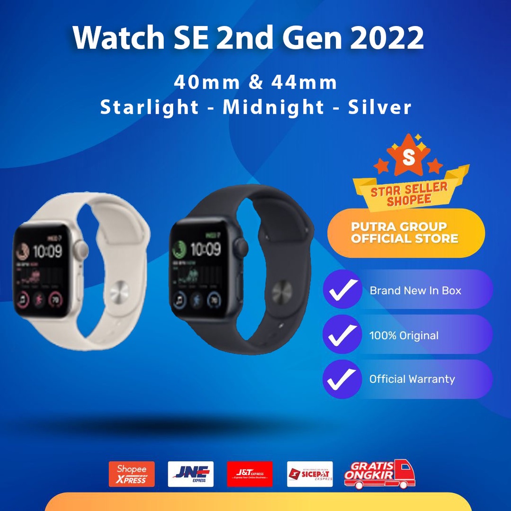 スマートフォン/携帯電話 その他 Jual Watch SE 2 2nd Gen 2022 44mm 40mm Nike Midnight Silver 