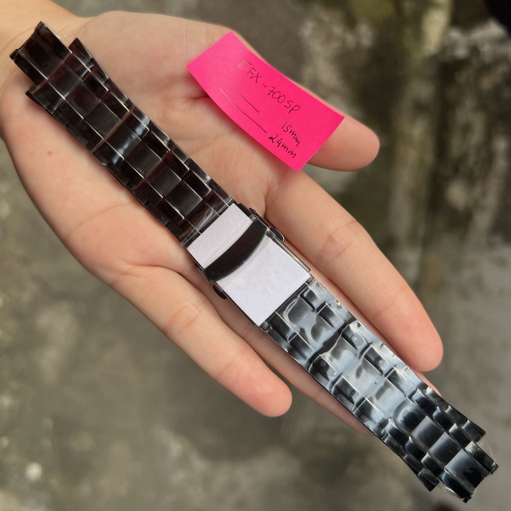 Strap tali jam tangan casio EFX-700SP EFX-530BK original EFX 700SP EFX 530BK