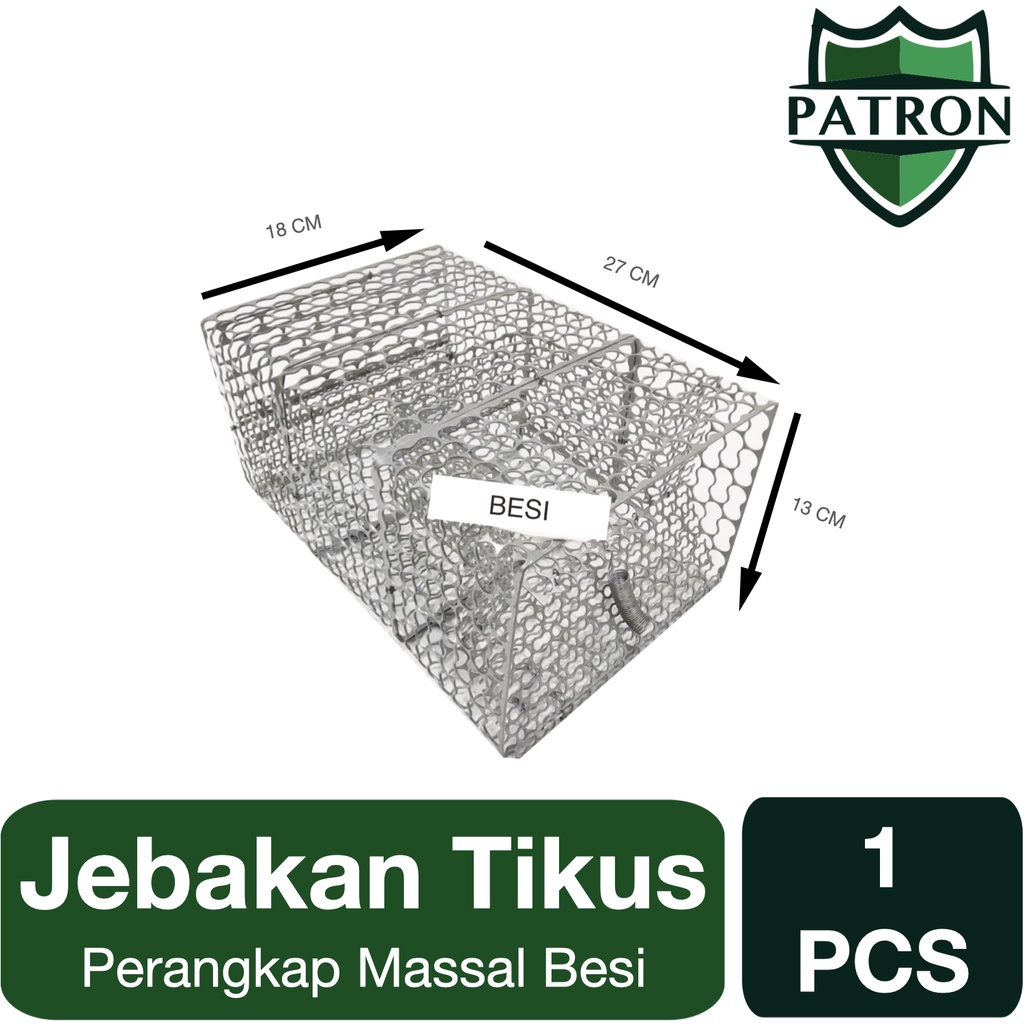 Jebakan Tikus Masal Besi - Perangkap Tikus Masal - Besi Plat - 1 PCS