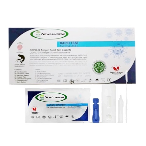 New Lungene Antigen Swab Deteksi Covid Omicron dan Delta Exp 2024