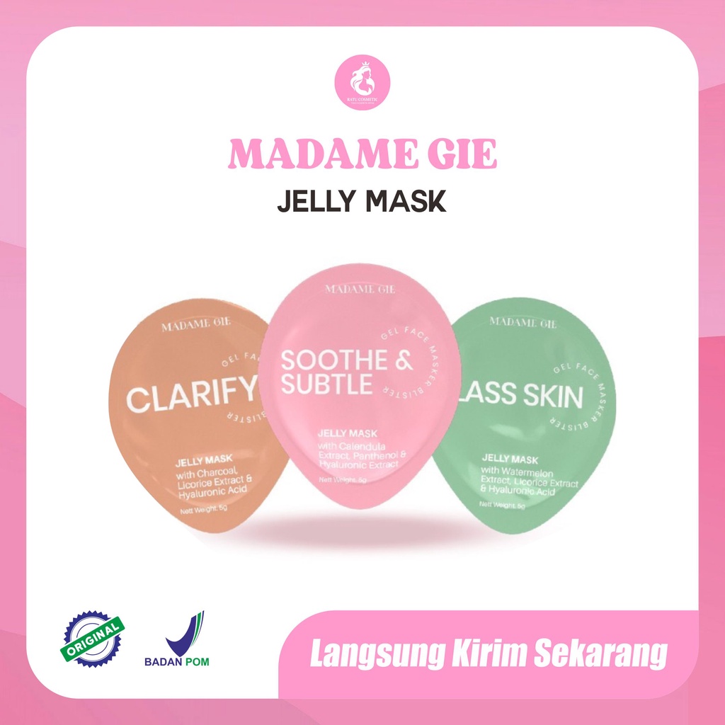 Madame Gie Gel Face Masker Blister-5 gr