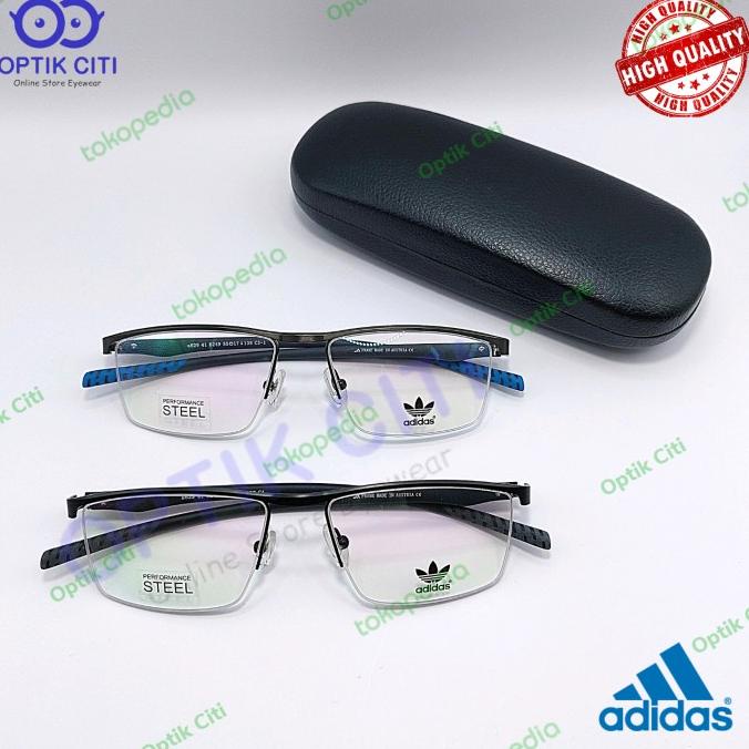 frame kacamata pria sporty adidas 62 49 half frame Grade Original