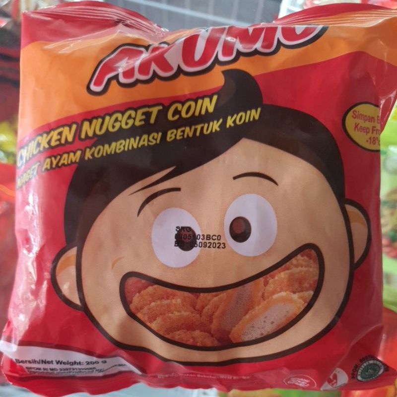 

Akumo Nugget Ayam Coin 200gr