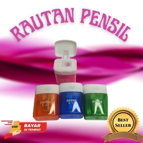 

Rautan Pensil Joyko B-23 - Rautan Pensil - Serutan Pensil - Orotan Pensil