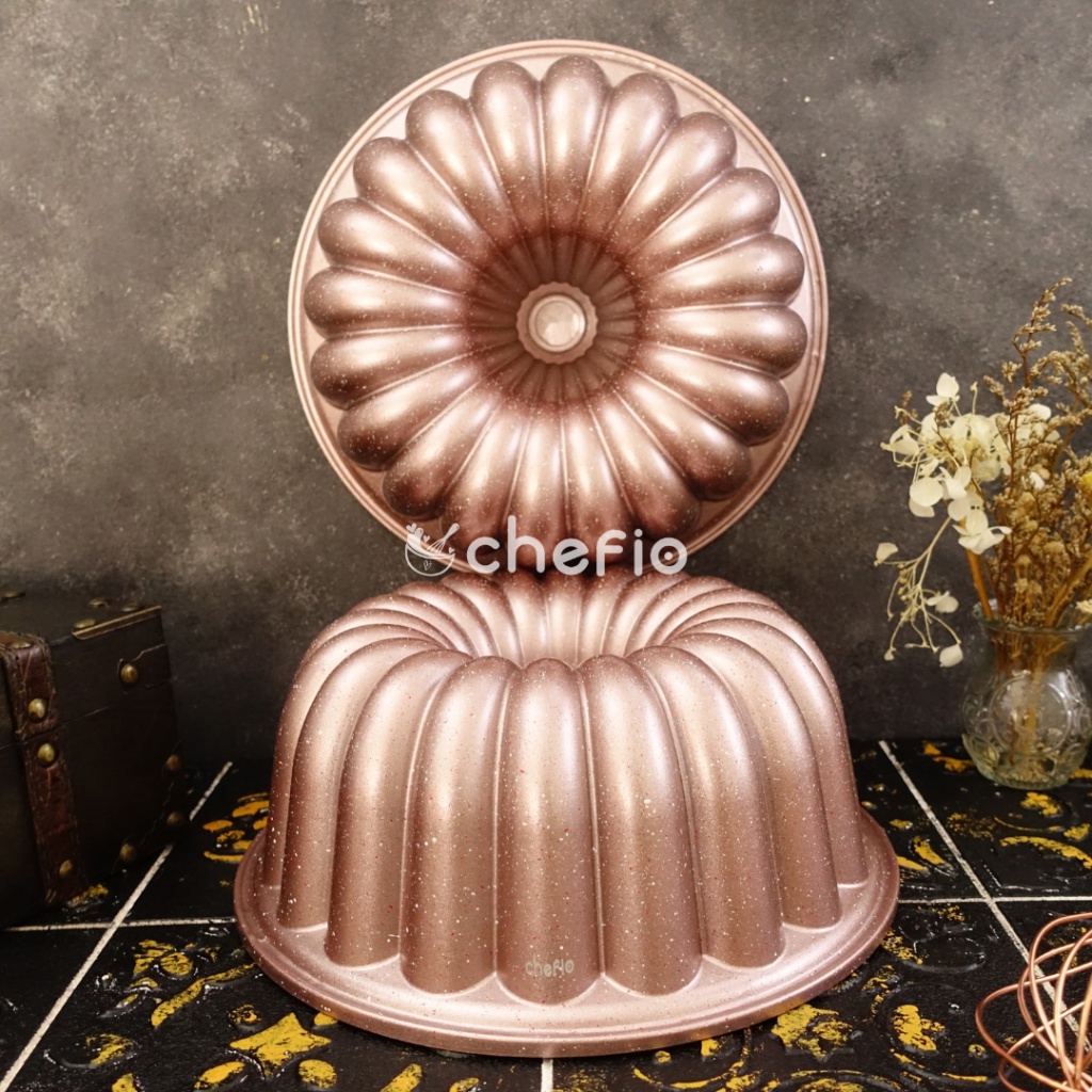 Chefio Loyang Elegant Pan / Bundt Pan / Tulban / Nordic Style