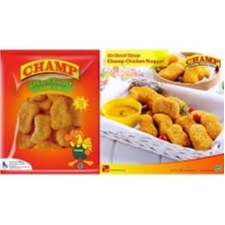 

NUGGET CHAMP 250GR , CHAMP CHICKEN NUGGET , NUGGET,MAKANAN SIAP SAJI