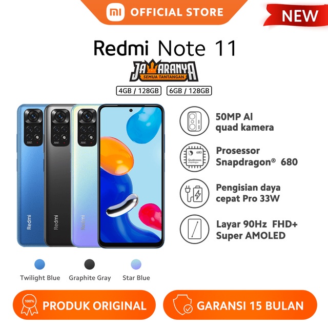 Xiaomi Redmi Note 11 4/128|6/128