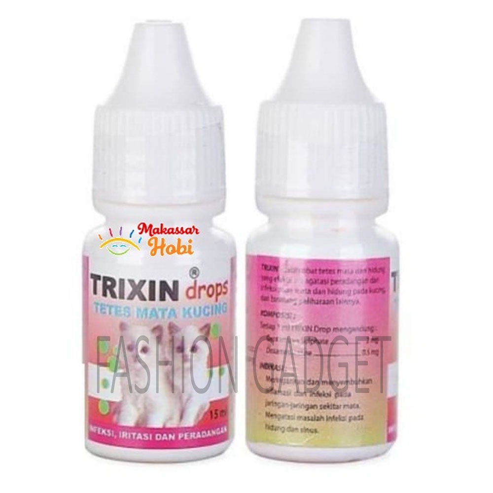 Trixin Drop Cat 10 ml Obat Kucing Obat Tetes Mata Kucing Tetes Hidung Kucing Obat Sakit Mata Kucing Infeksi Radang Obat Mata Merah Berair Belekan Infeksi Meler Untuk Kucing