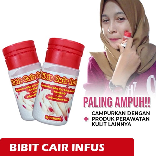 Hope Store - Bibit Cair Infus Pemutih Badan Pemutih Kulit Seluruh Tubuh Penghilang Bekas Koreng 1pcs