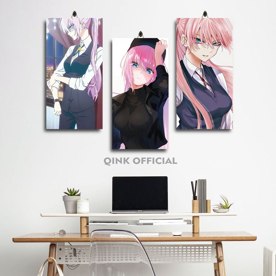 Jual PAJANGAN KAMAR ANAK ANIME KAWAII DAKE JANAI NO SHIKIMORI-SAN 15X30