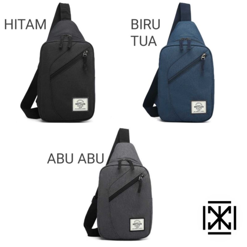 Tas Selempang Pria Travel Navy Club