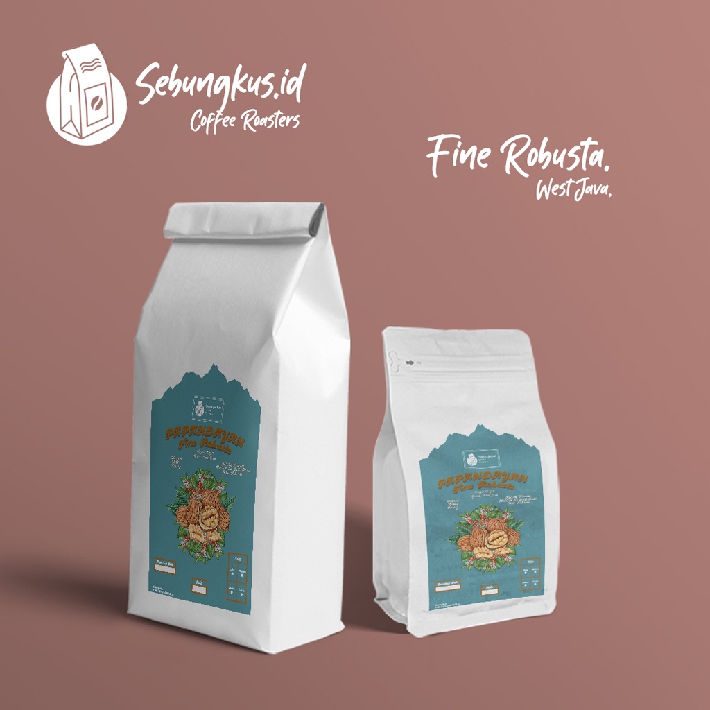 

Kopi Robusta 200-500gr (Biji/Bubuk) Kopi Papandayan Garut, Fine Robusta
