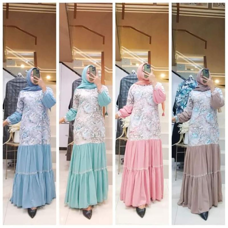 Nazwa abaya duyung/gamis duyung seruti