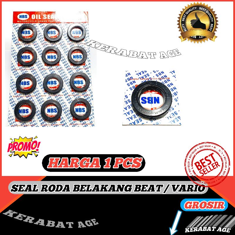 SEAL SIL RODA BELAKANG HONDA VARIO BEAT SPACY SCOOPY