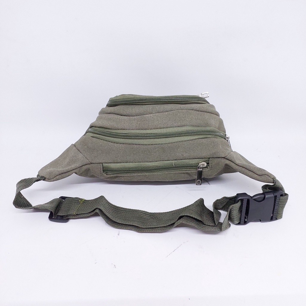 TAS PINGGANG KANVAS SPORT POLO NEW ARRIVAL / WAIST BAG KANVAS ARMY POLO ORIGINAL / TAS JALAN COWOK BANYAK RUANGAN BARU / TAS SELEMPANG MURAH BERKUALITAS  / TAS JUALAN