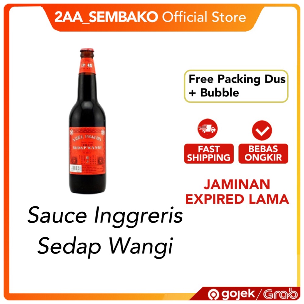 

Saus Inggris Sedap Wangi 600Ml /Sauce Inggeris SAUS INGGRIS SEDAP WANGI 600 ML