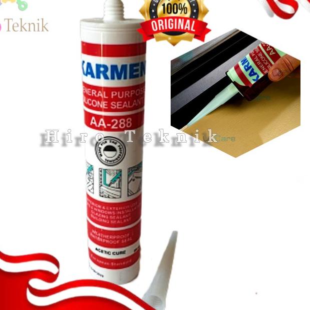 

Lem Silicon Sealant Botol White Karmen