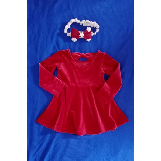 Place baby dress 1343 usia 6-9 BLN.preloved second branded pakaian bayi.
