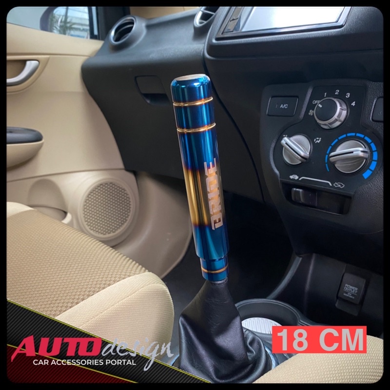 BRIDE Gear Shift Knob Mobil Burn Tip Blue Thai Look Universal