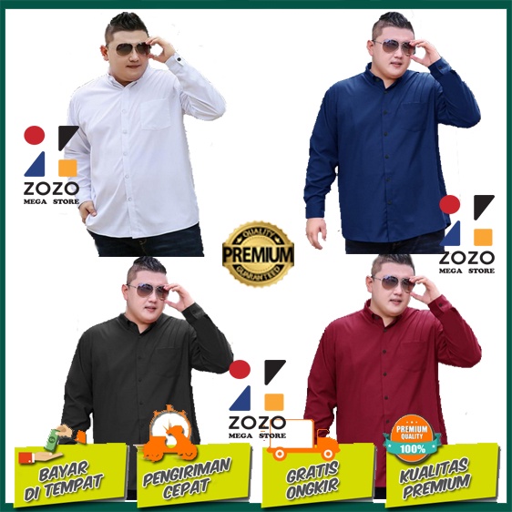 [Bisa COD] Kemeja Pria Lengan Panjang Original Brand Casual Bahan Cotton