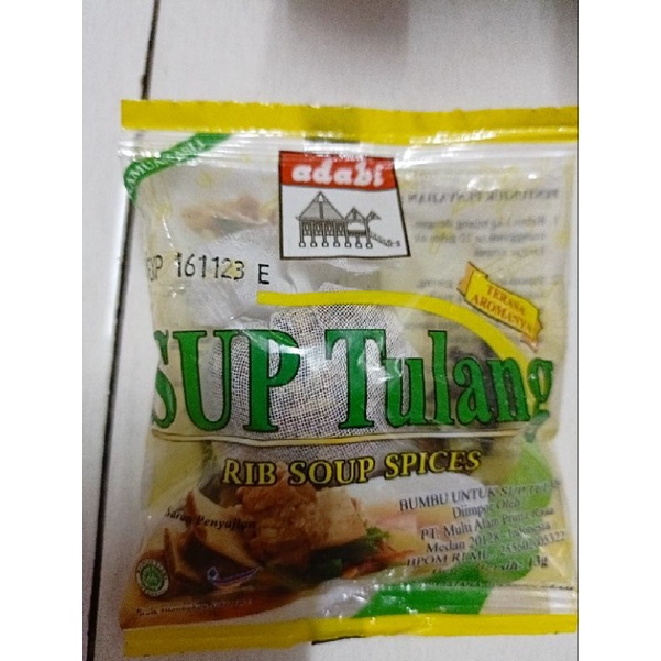 SUP TULANG BUMBU ADABI... 2 BKS