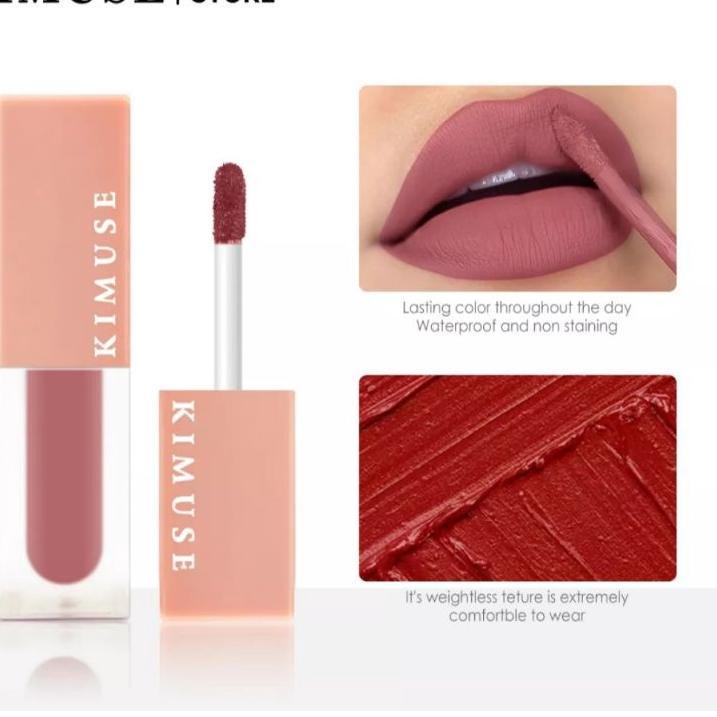 ➤6v Laris➤ KIMUSE 5 pcs SET LIP Cream Matte Liptint #A 96 ❀