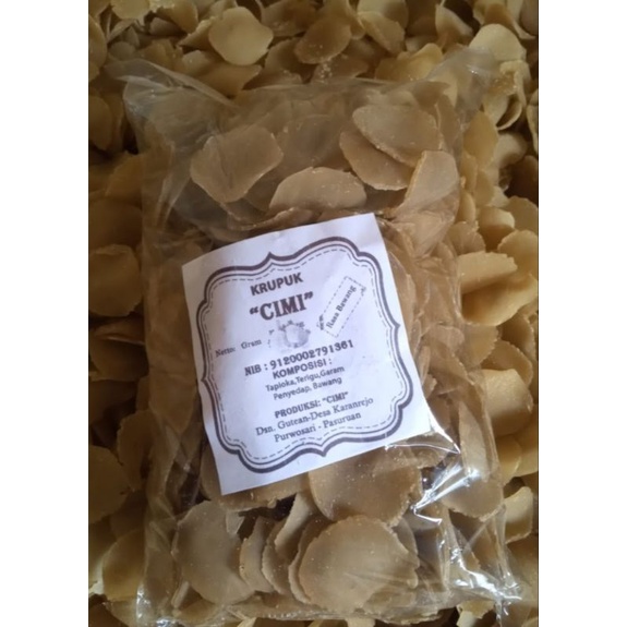 

krupuk puli rasa bawang