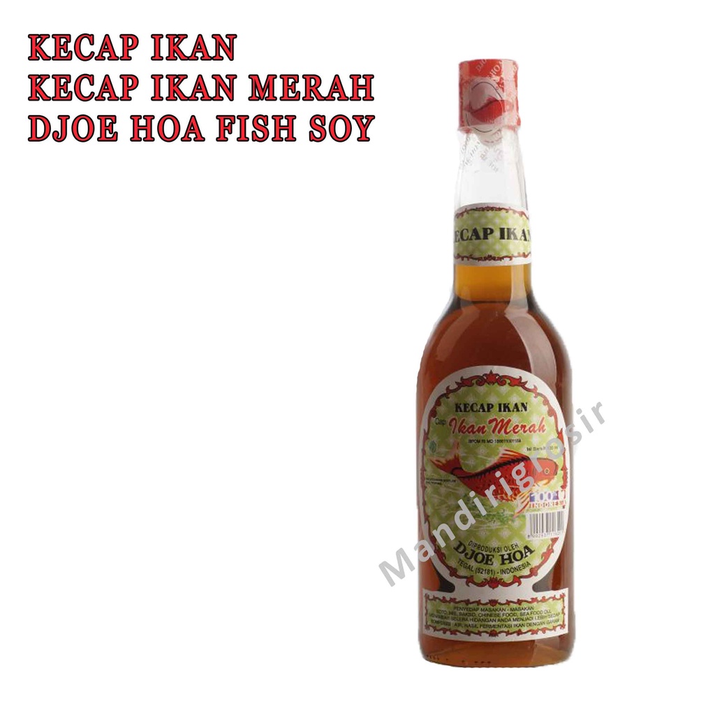 Kecap Ikan Merah * Kecap Ikan * Djoe Hoa Fish Soy * 620ml
