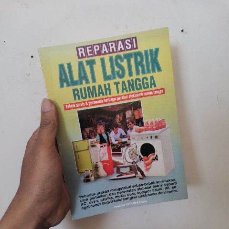 

Buku panduan reparasi alat listrik rumah tangga