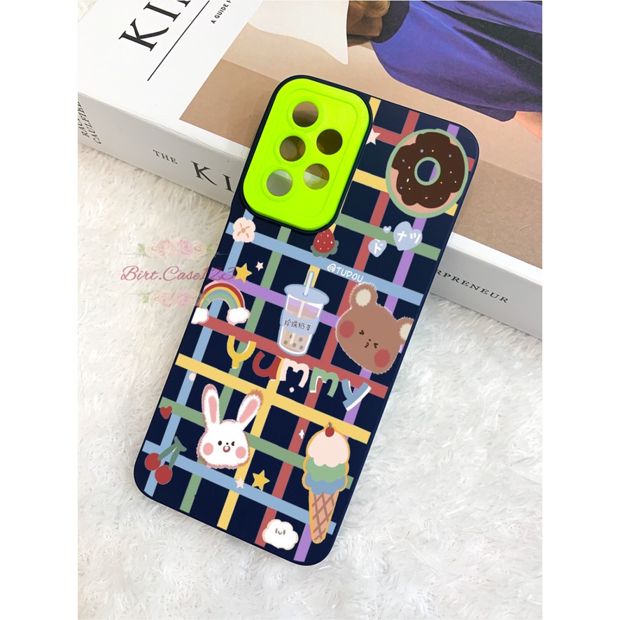 SOFTCASE NALLE SILIKON 2IN1 CAMERA PROTECTION YUMMY OPPO VIVO SAMSUNG REALME XIAOMI IPHONE FOR ALL TYPE BC6649