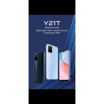 HANDPHONE VIVO Y21T 6/128GB GARANSI RESMI VIVO INDONESIA