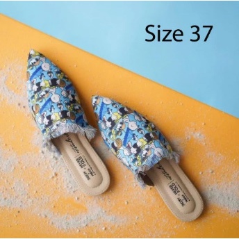 ITTAHERL Snoopy Printed Slipper Blue Shoes size 37