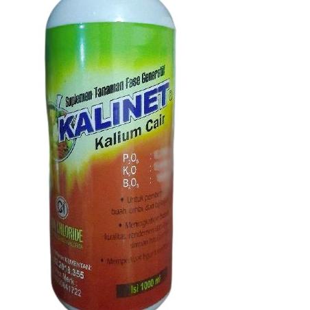 nu❉Seller❂ KALINET Kalium Cair 1000ML Pembuah tanaman - penyubur Tanaman - pupuk pembesar buah dan b
