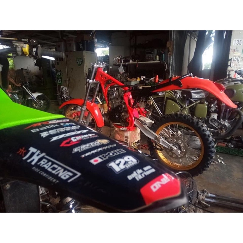 swing arm KTM KDX KX  RM  Cr vintage jadul jadulan
