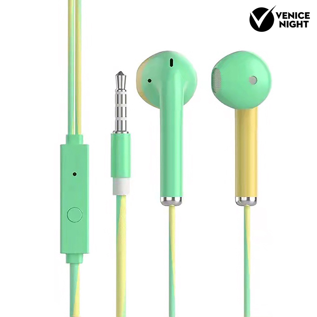 (VNEP) (Berkabel) U24 Headset Earphone Earbuds Gaming In-ear Noise Canceling Ringan 3.5mm Untuk Lari