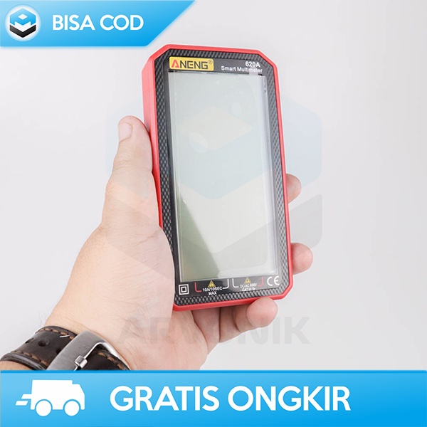 MULTIMETER PINTAR VOLTAGE TESTER PENGUKUR ARUS LISTRIK ANENG LCD ABS