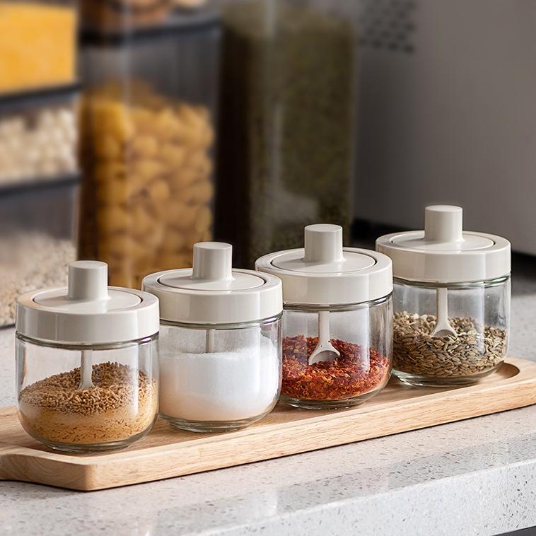 P72S PINMOO SEASONING BOX SAUCE W/ SPOON KOTAK BUMBU DAPUR SAOS - ZZ006