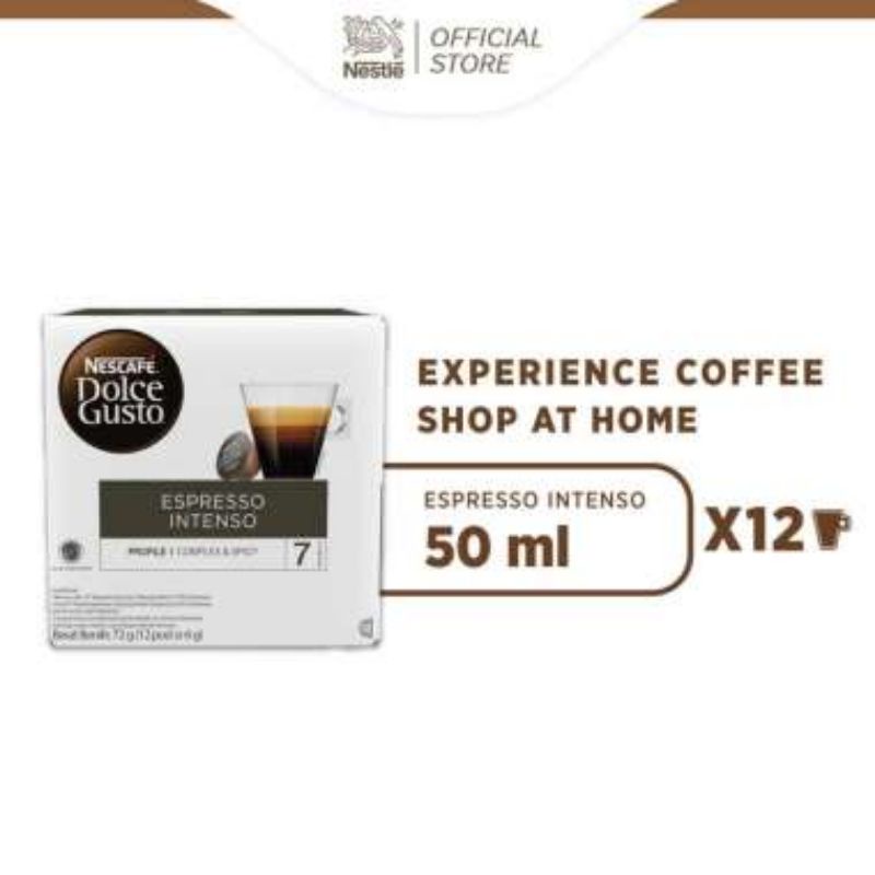

Kopi Kapsul Nescafe Dolce Gusto Espresso Intenso capsule