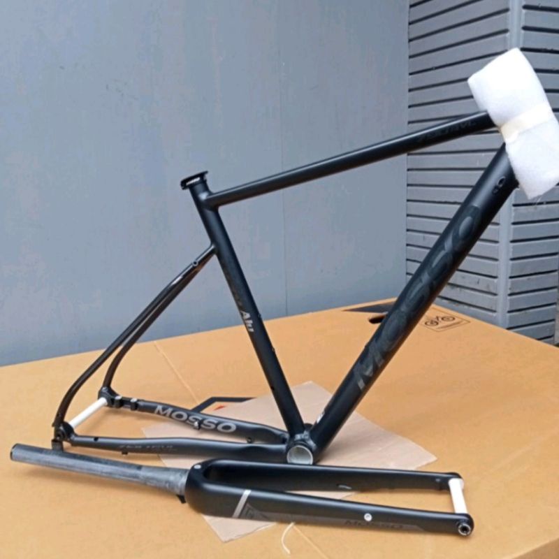 Frame Mosso 790 GVL Frameset Sepeda Gravel 700c Disc Brake fork Carbon