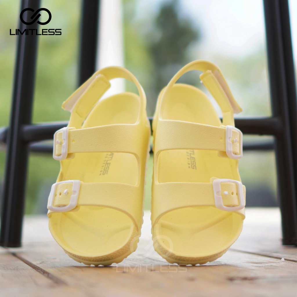 Sandal Gunung Anak Cowok Cewek Unisex Sandal Anak Selop Jelly Birken Strap Sendal Tali Anak Perempuan