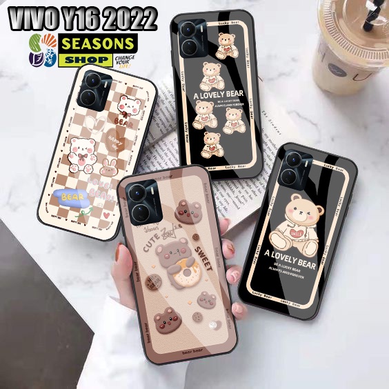 [Vivo Y16] Softcase Vivo Y16 Terbaru - Softcase Vivo Y16 2022 - Softtcase Kaca Vivo Y16 - Softcase G