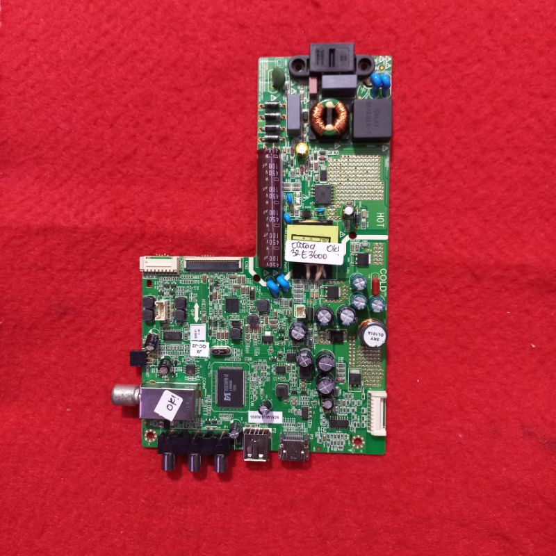 COOCAA 32E3600 MESIN TV- MB- MOTHERBOARD- MAINBOARD LED TV COOCAA 32E3600